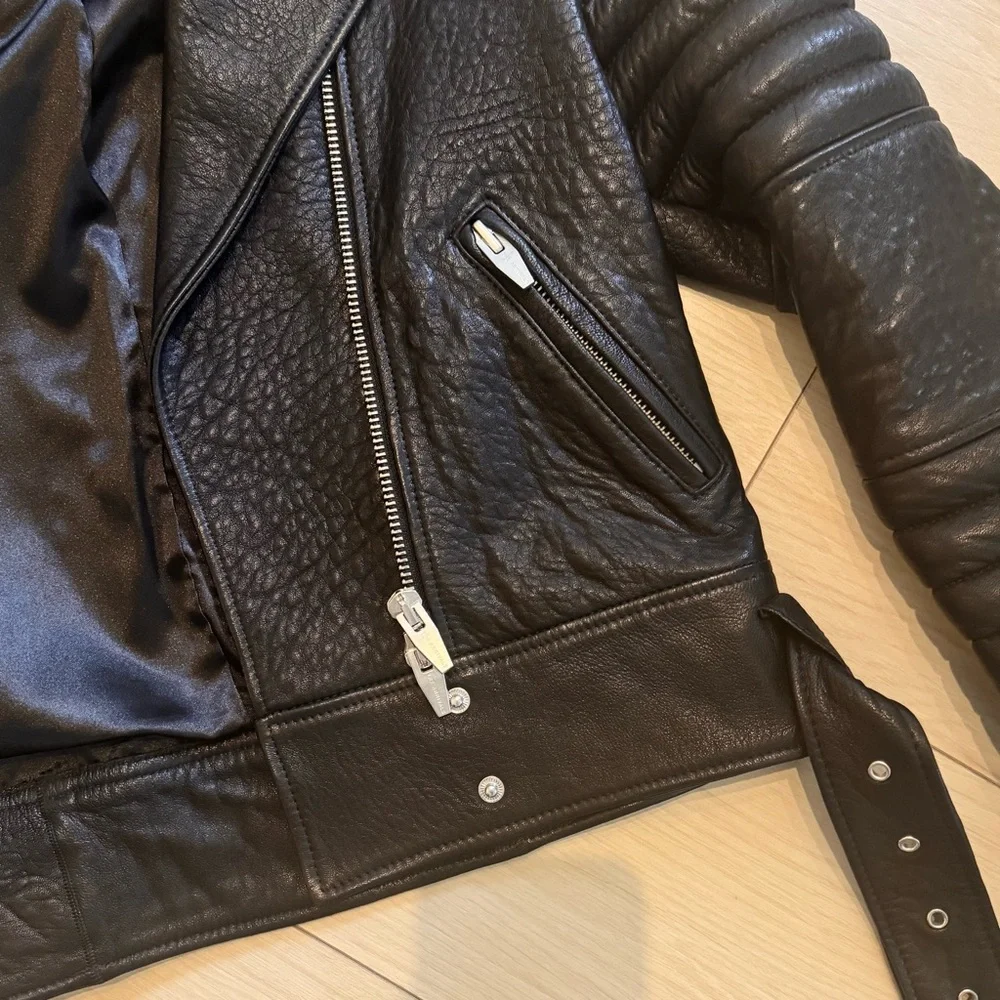 THE ARRIVALS Rainier Leather Moto Jacket - Picture 12 of 16